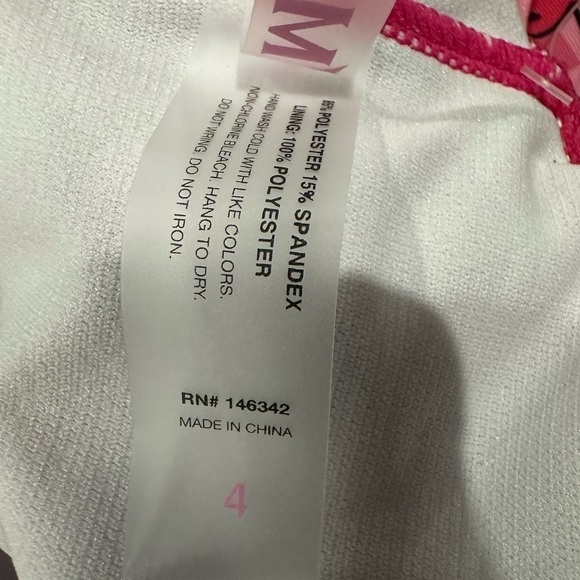 One piece bathing suit. - Picture 5 of 5